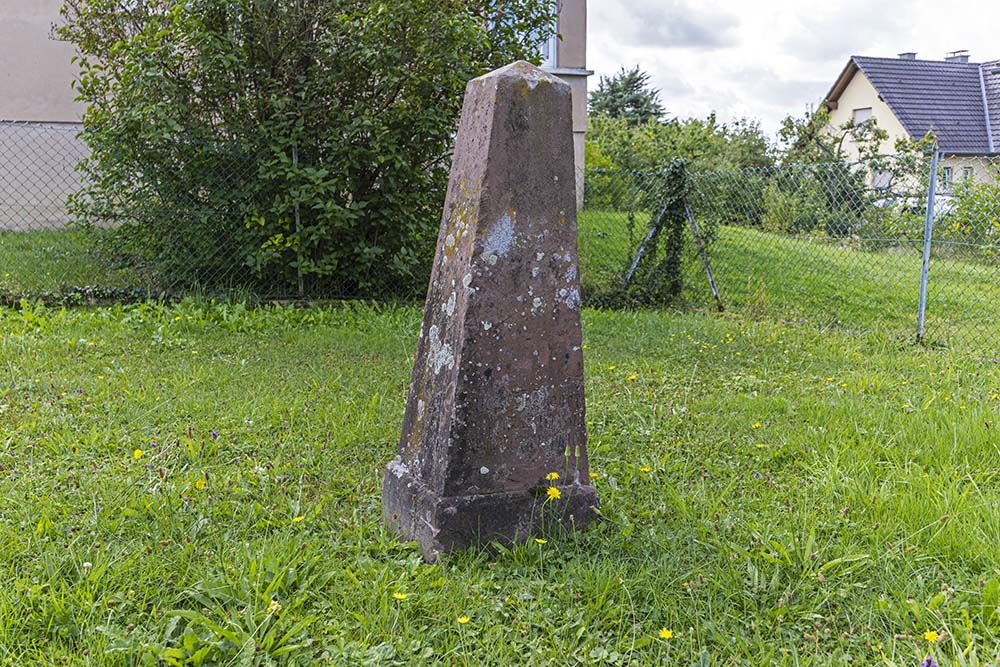 Stele from the tomb of Captain Anton von Jaeger #1