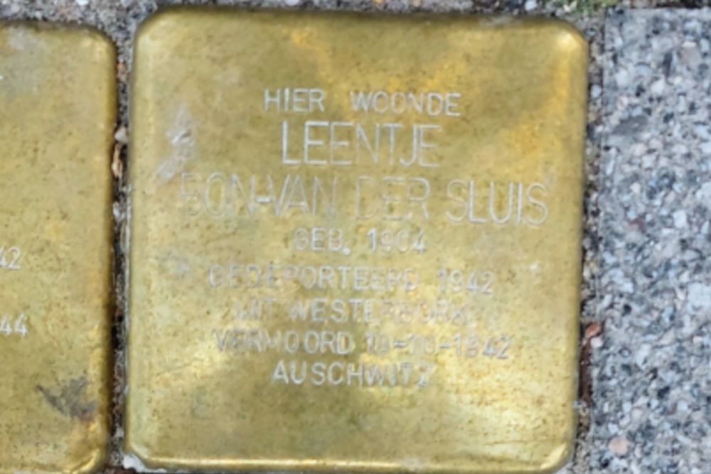 Stolpersteine Erasmusstraat 21a #3