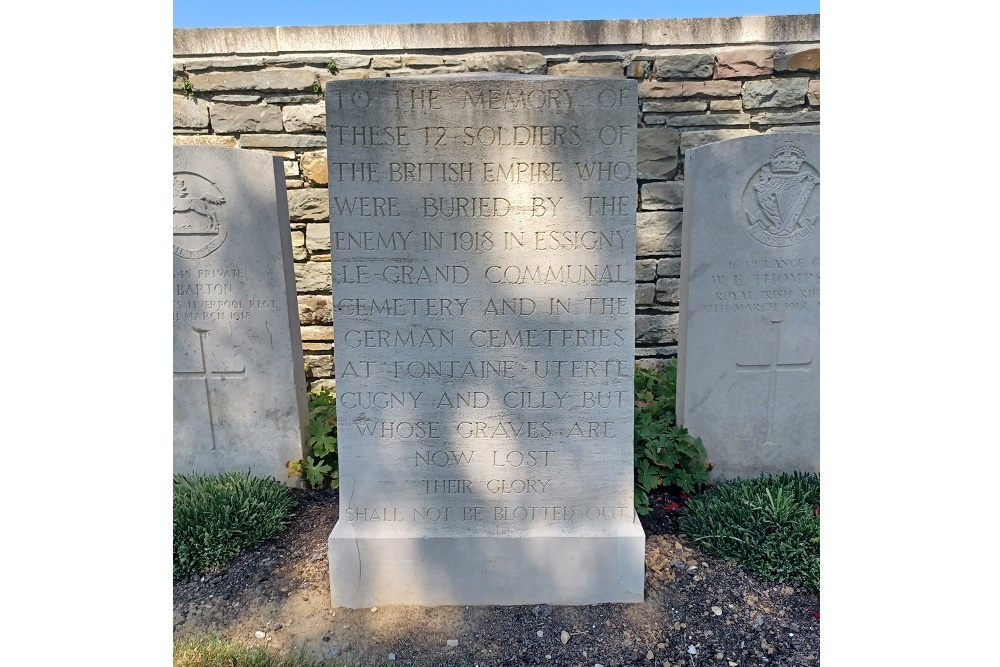 Commonwealth War Cemetery Grand-Seraucourt #7