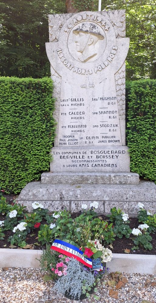 Mermorial August 26, 1944 Bois Givard #2