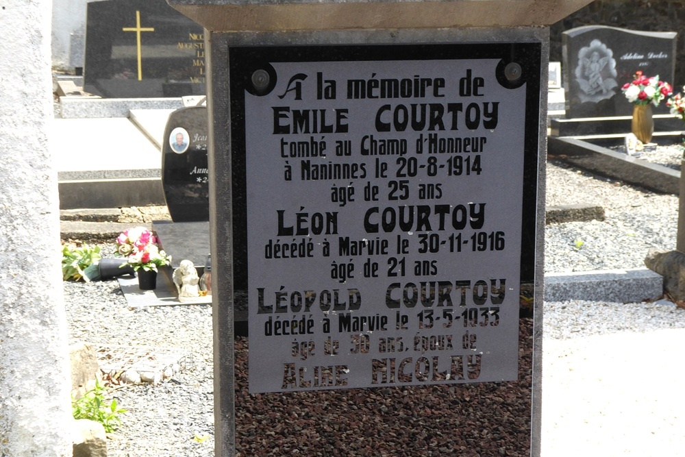 Belgian War Graves Marvie #2