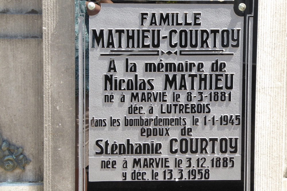 Belgian War Graves Marvie #5