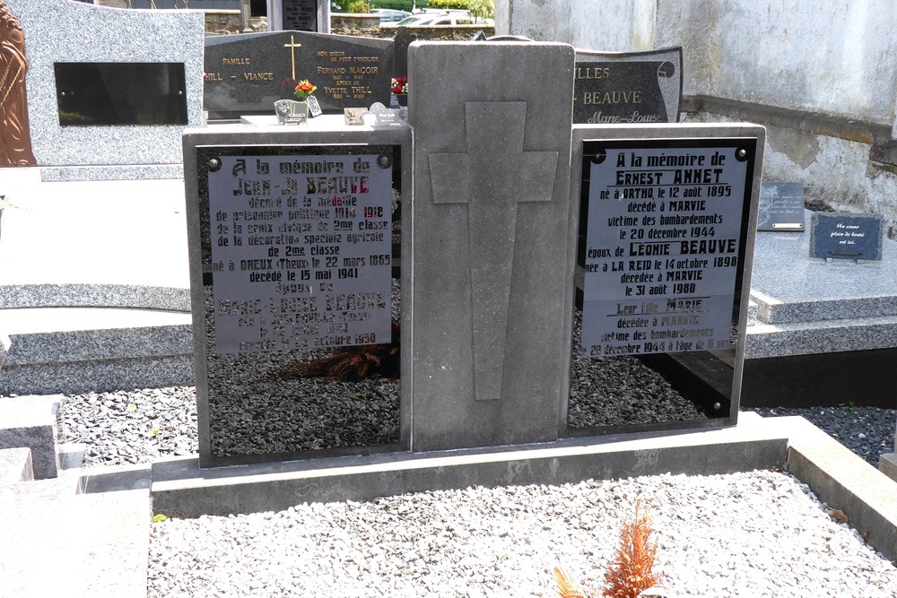 Belgian War Graves Marvie #3