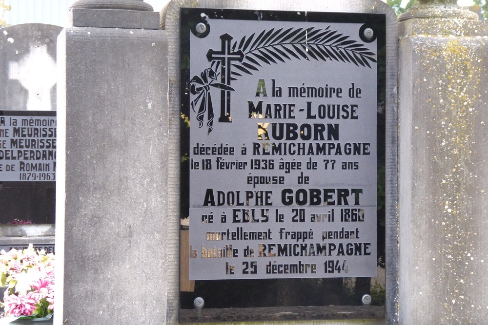 Belgisch Oorlogsgraf Remichampagne #2