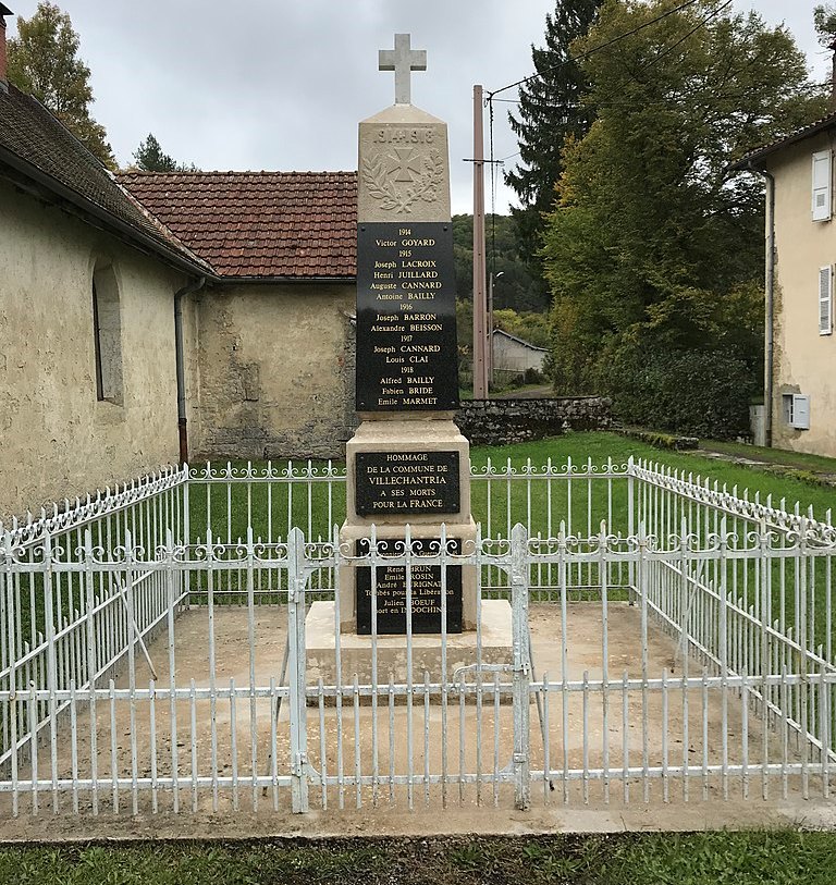 Oorlogsmonument Villechantria