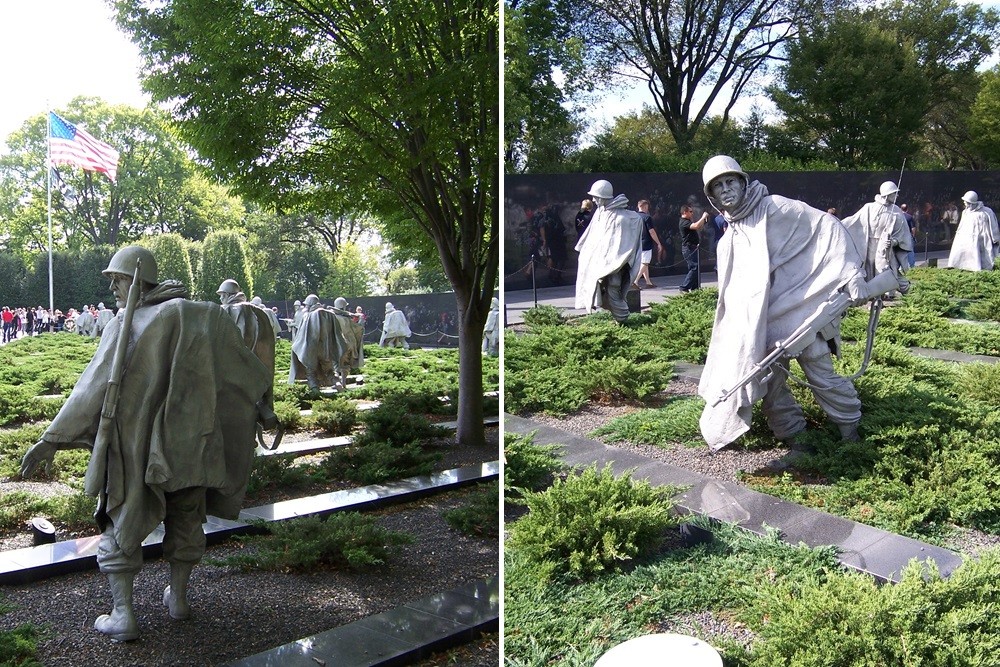 Korean War Veterans Memorial Washington #5