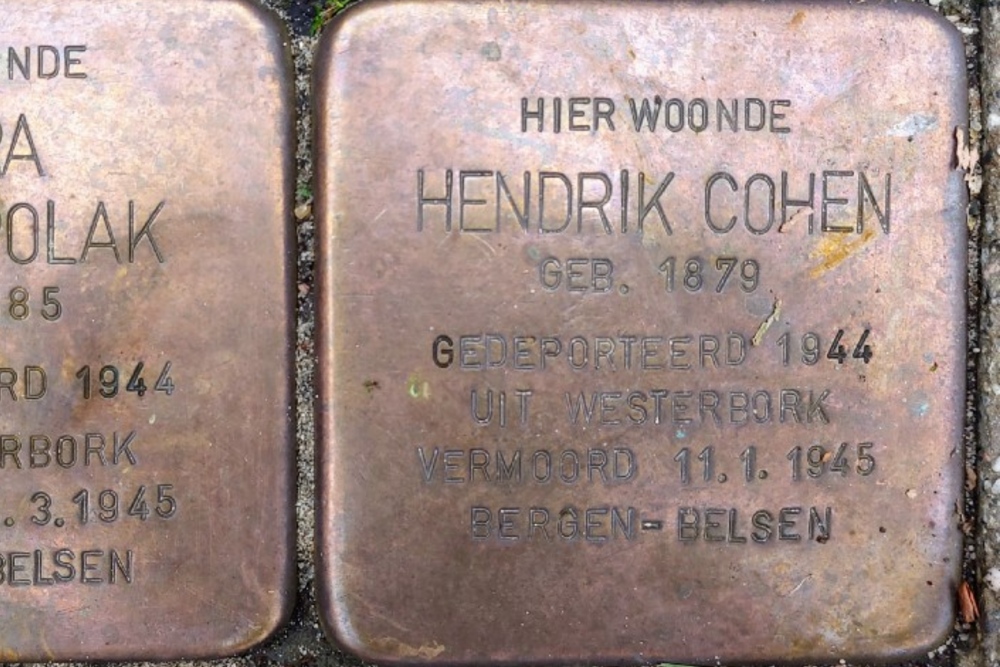 Stolpersteine Rozenburglaan 100 #5