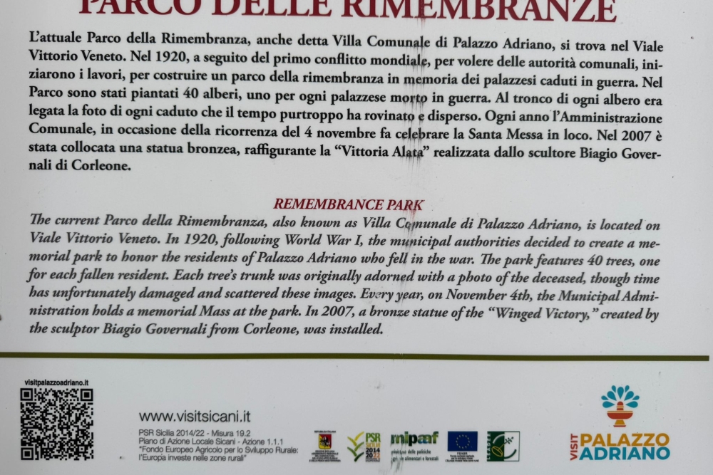 Remembrance Parc Pallazo Adriano #4