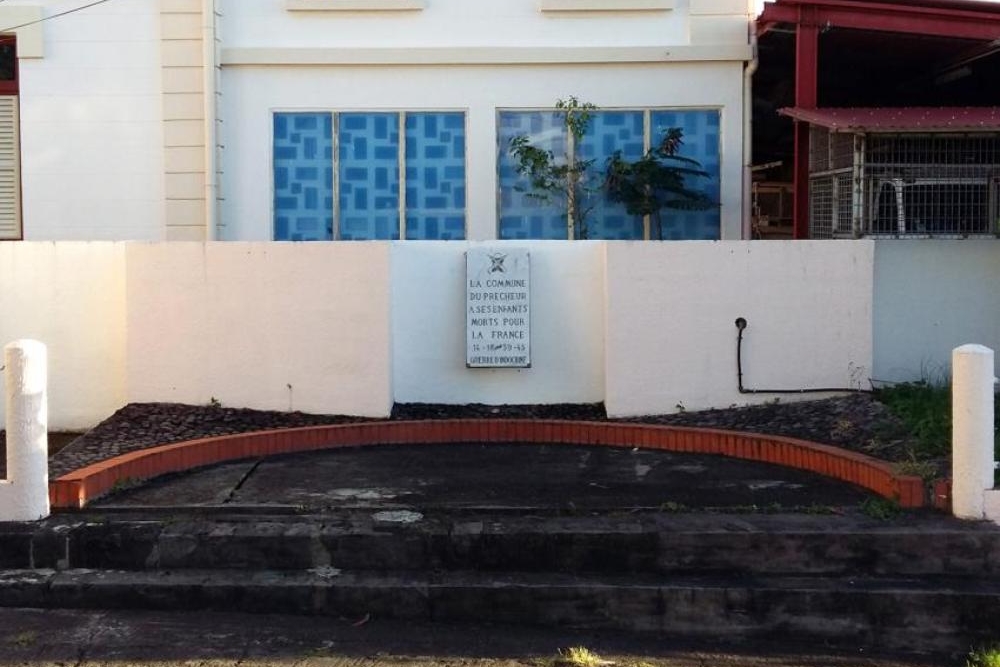 War Memorial Le Prêcheur