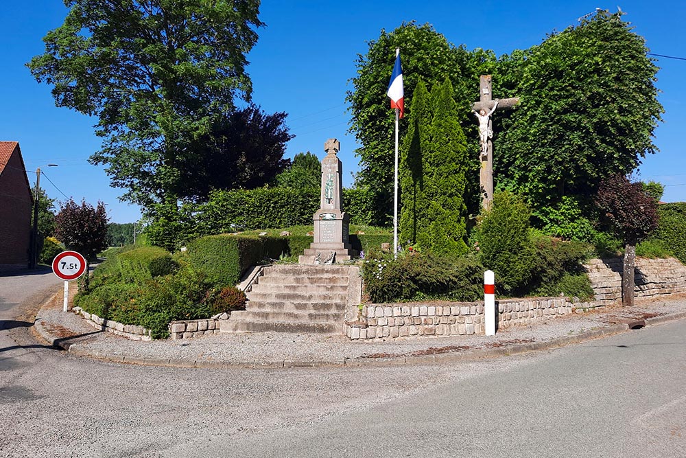 Oorlogsmonument Warlencourt-Eaucourt #2