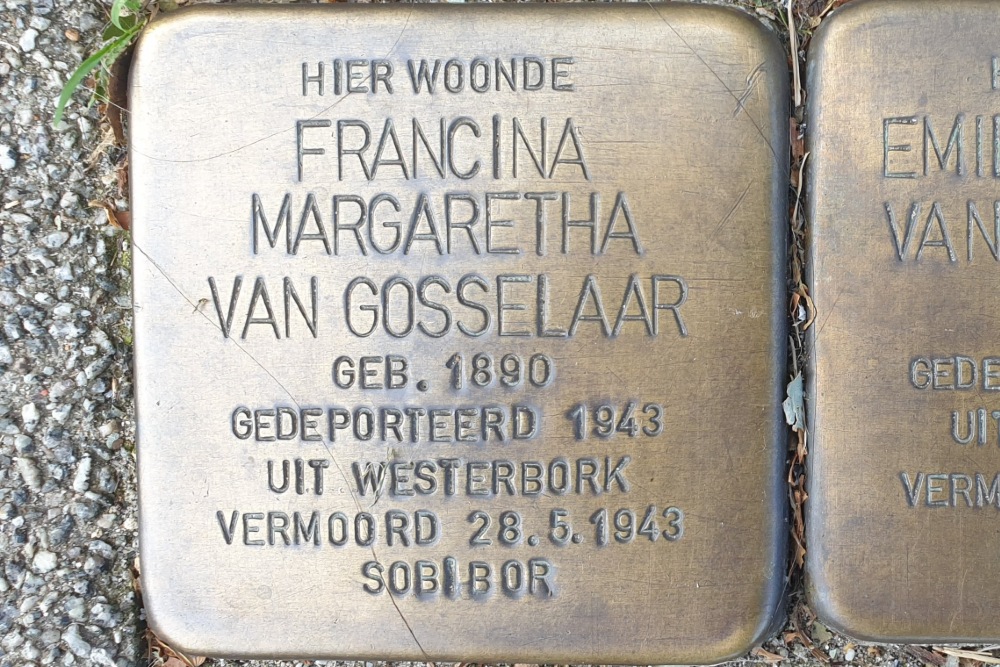 Stumbling Stones Oudedijk 432 (was nr. 228c) #4