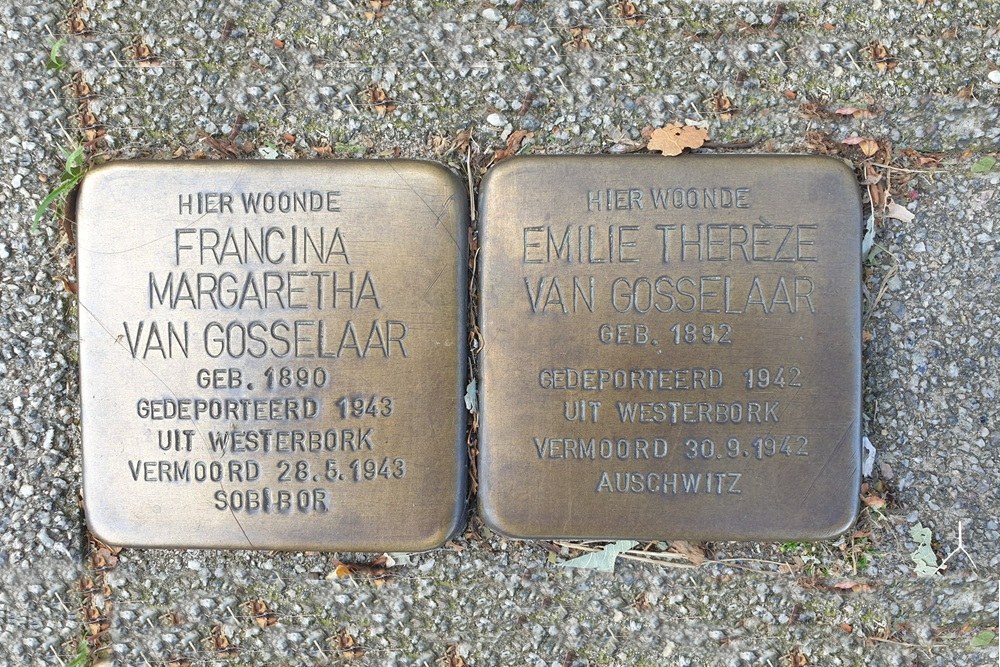 Stumbling Stones Oudedijk 432 (was nr. 228c)