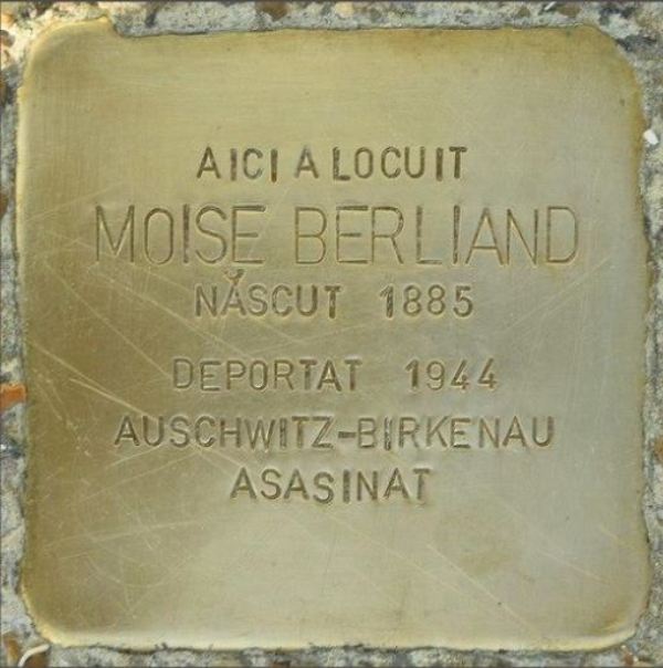 Stolperstein Strada Alexandru cel Bun 17 #1