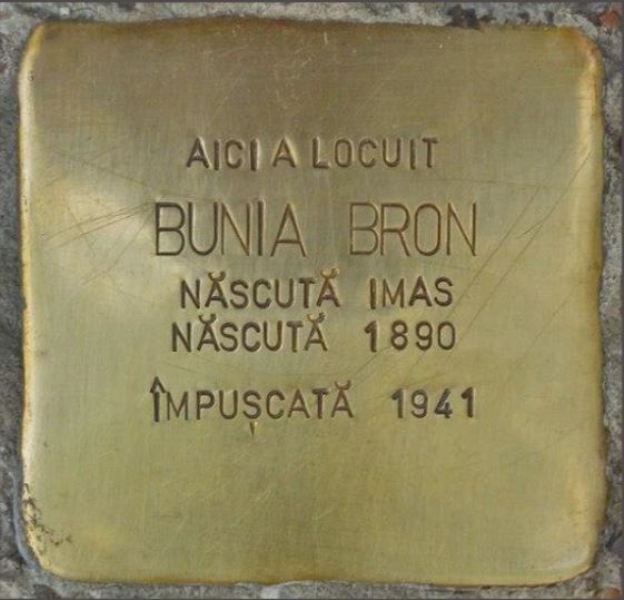Stolperstein Strada Armenească 27 #1