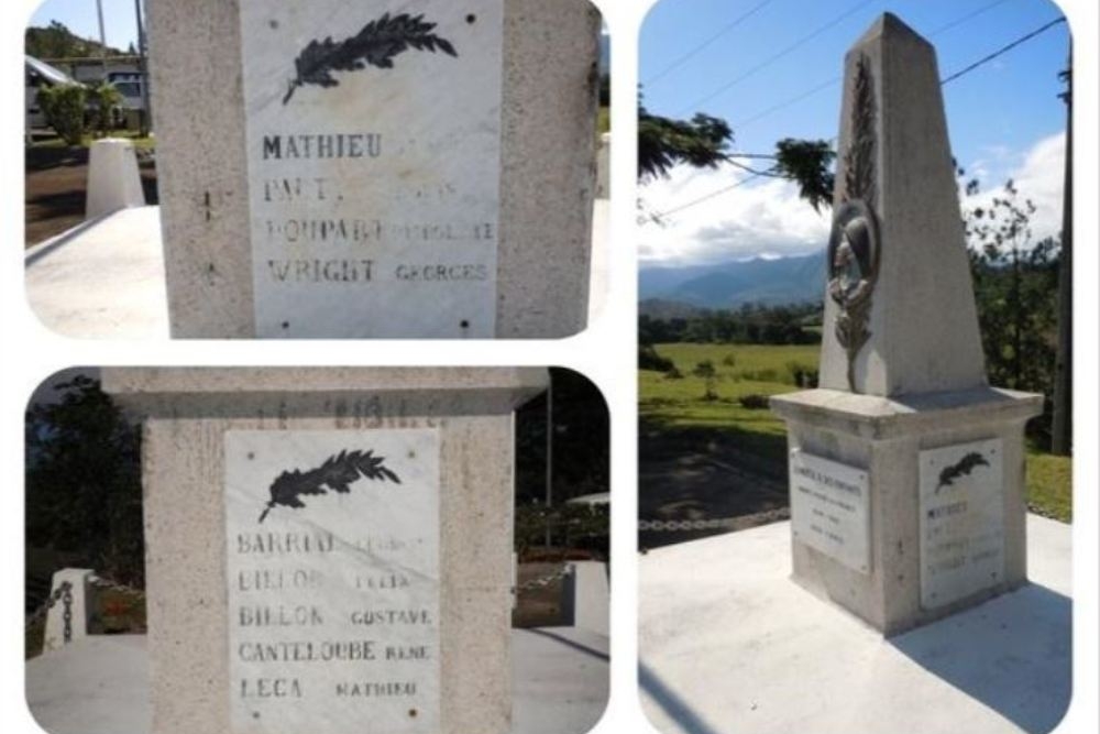 War Memorial Dumbéa