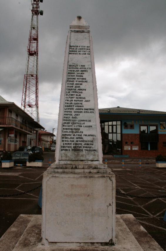 Oorlogsmonument Saint-Georges-de-l'Oyapock