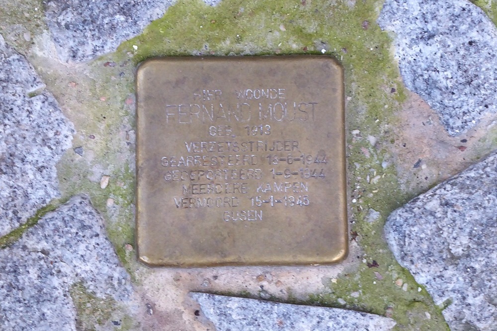Stolperstein Ontvangersstraat 4  #1