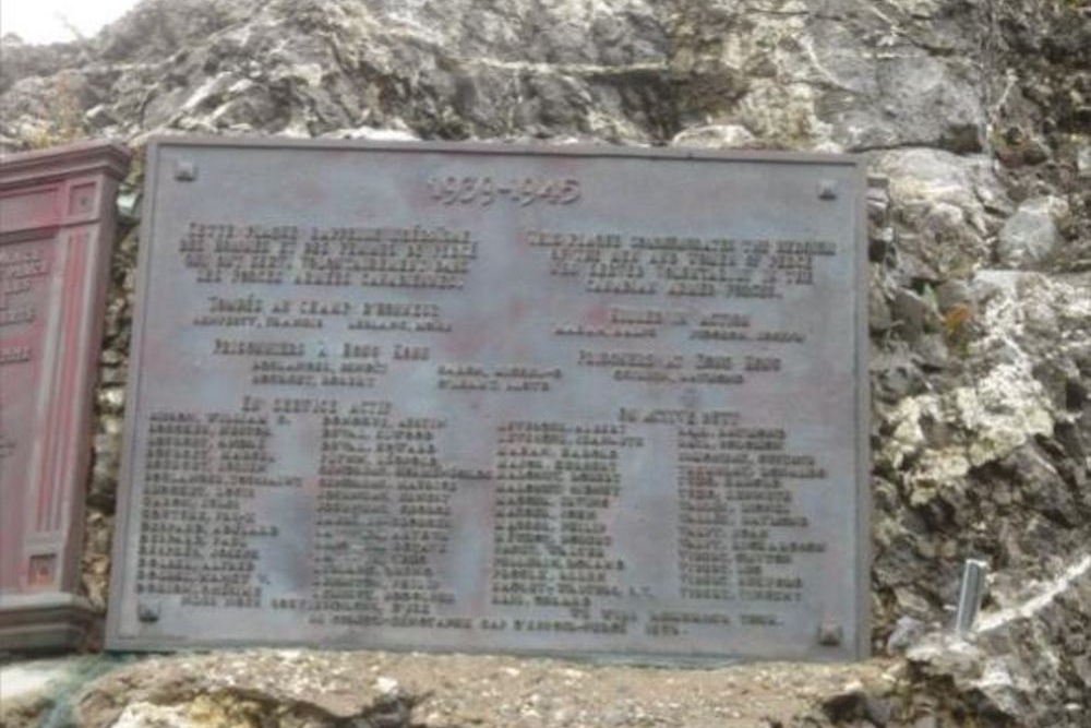 Oorlogsmonument Percé