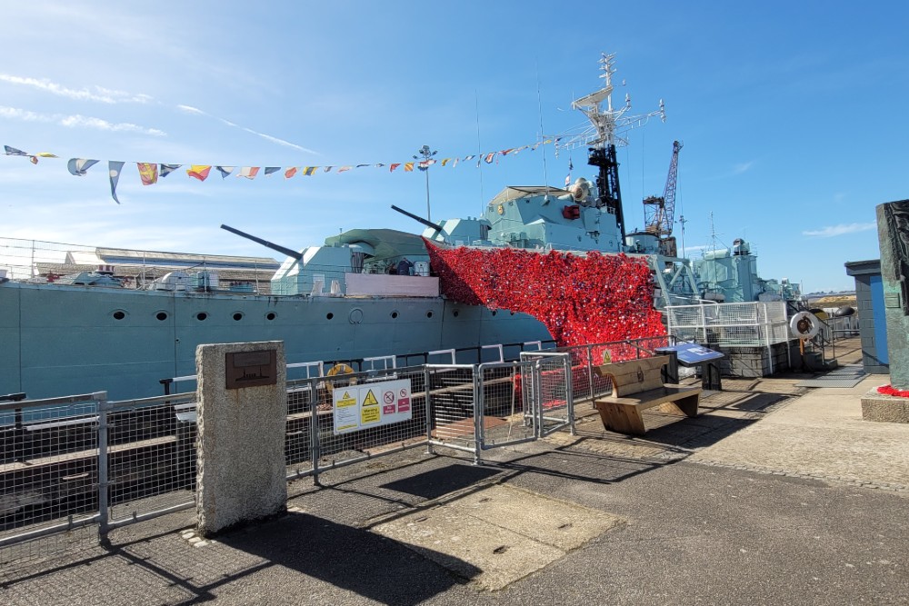HMS Cavalier, Nationaal Monument voor Torpedobootjagers Chatham #1