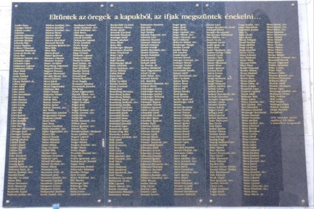 Holocaustmonument Boedapest #2