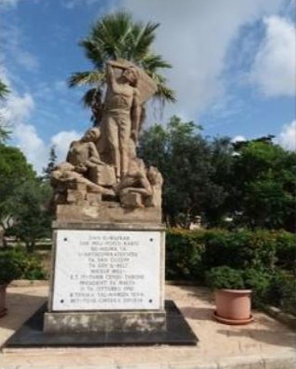 Monument Tweede Wereldoorlog Ir-Rabat