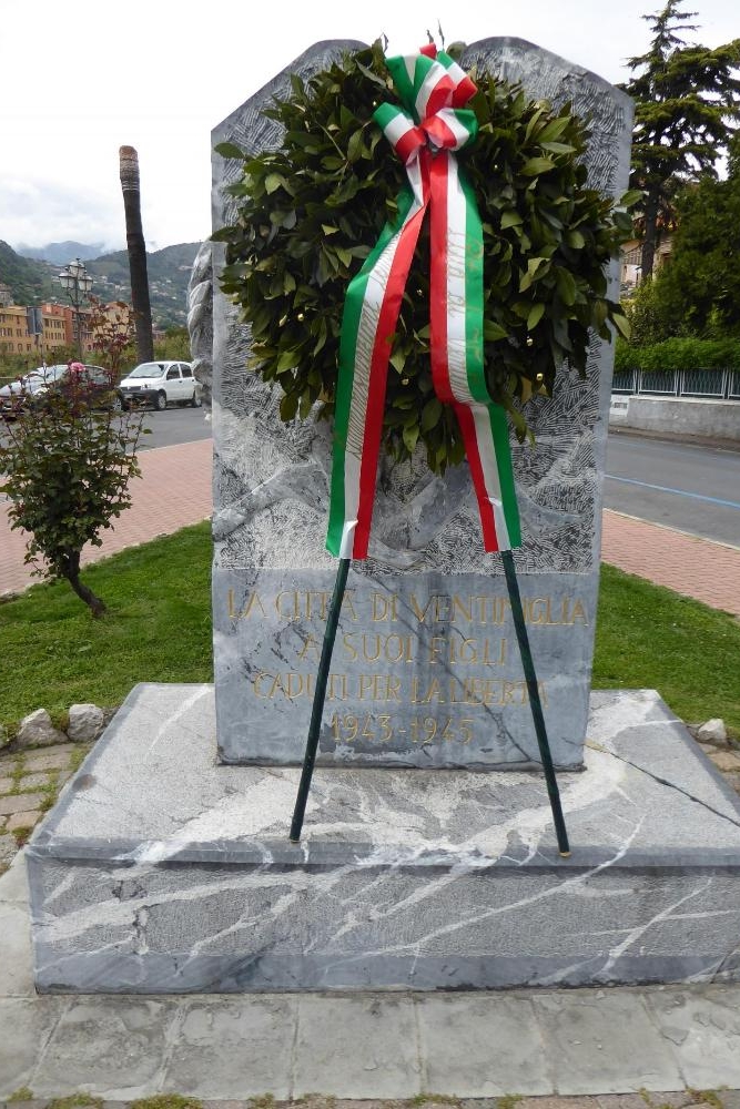 Monument Tweede Wereldoorlog Ventimiglia #1