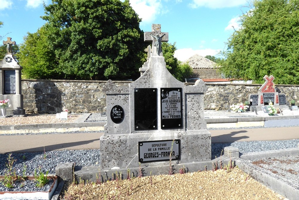 Belgisch Oorlogsgraf Rosières #1