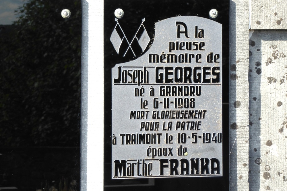 Belgisch Oorlogsgraf Rosières #3