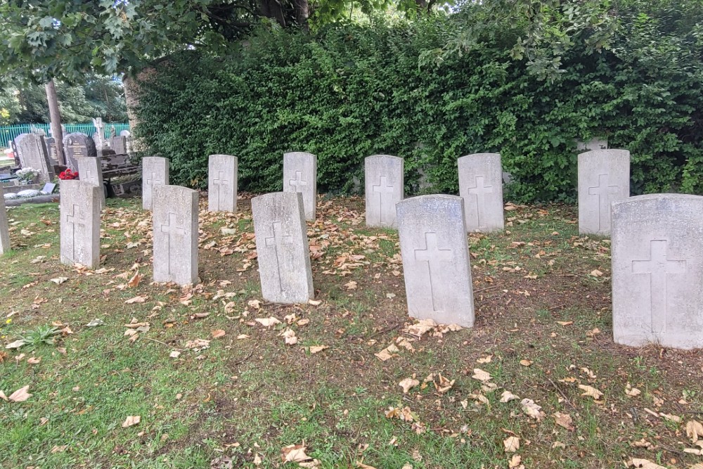 Belgische Graven Oorlogsvluchtelingen Kensal Green #4