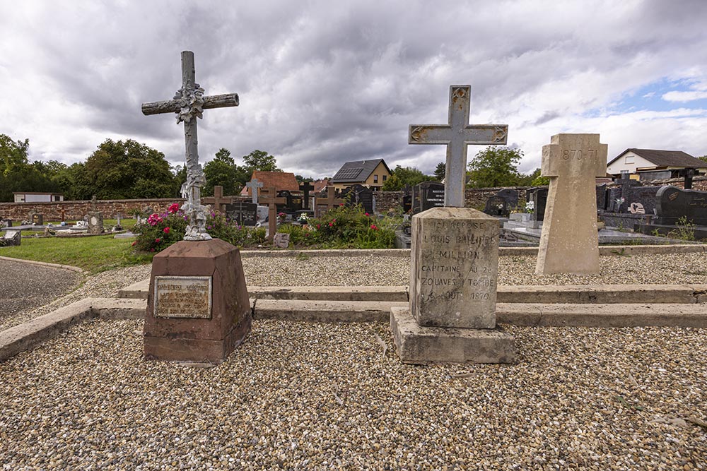 Frans-Duitse graven 1870 Begraafplaats Woerth #4