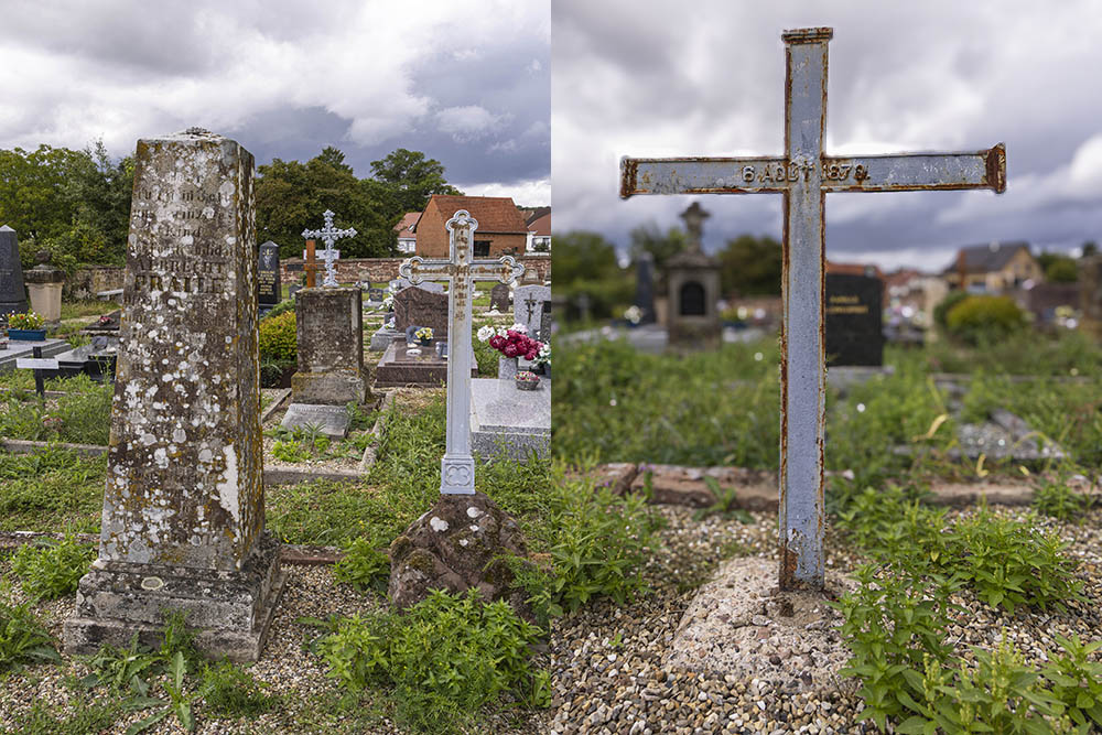 Frans-Duitse graven 1870 Begraafplaats Woerth #8