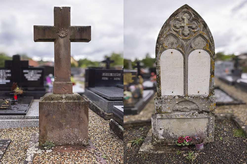 Frans-Duitse graven 1870 Begraafplaats Woerth #5