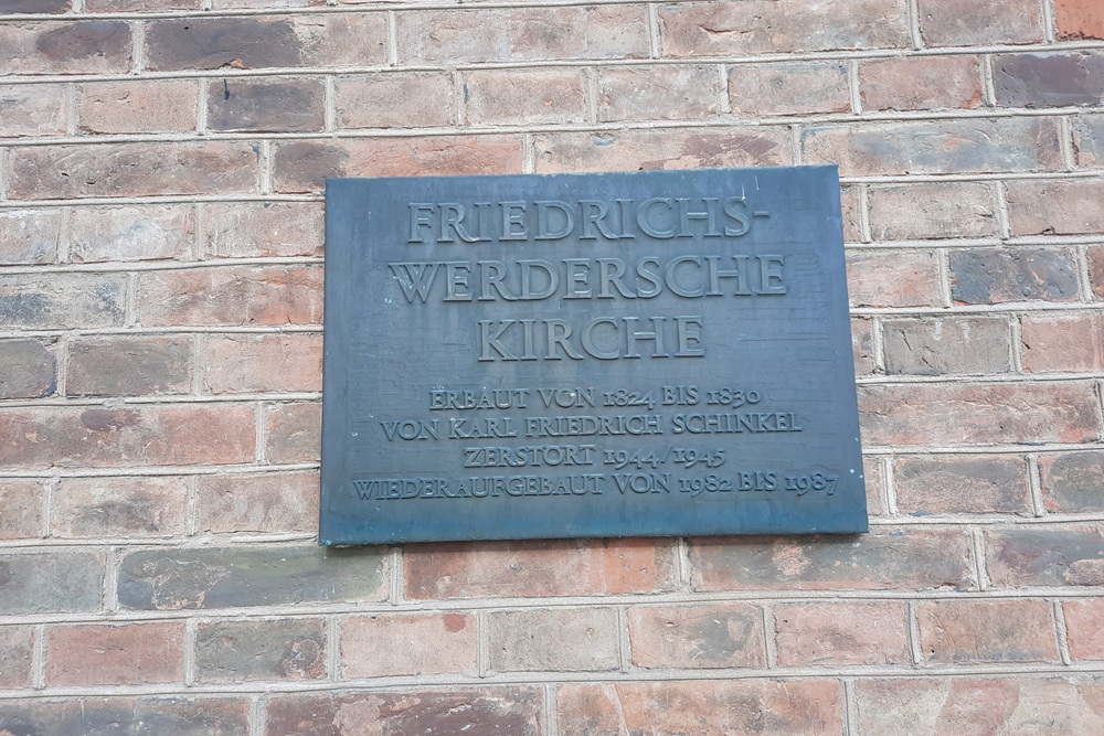 Gedenkteken Friedrichswerdersche Kerk Berlijn #2