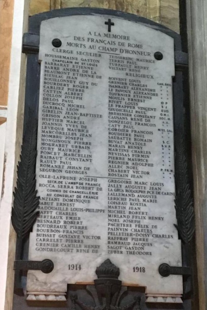 Memorial French Residents Rome #1