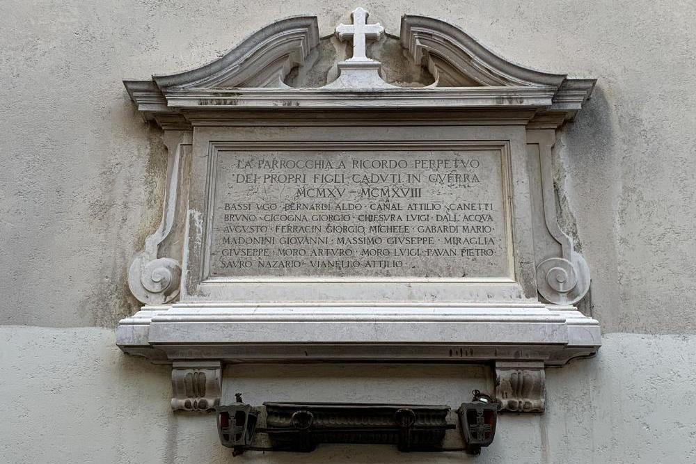 Oorlogsmonument Chiesa di Santa Maria del Giglio #1