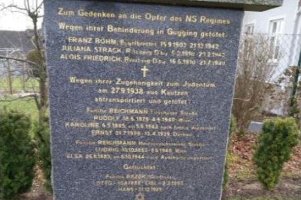 Memorial Victims National-Socialism Kautzen