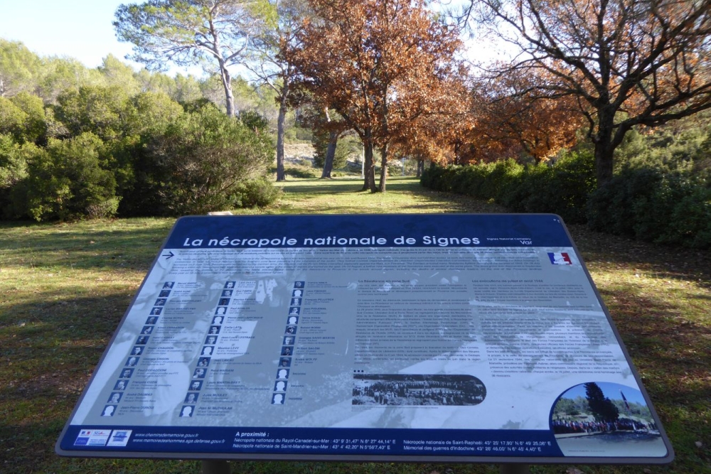 Franse Oorlogsbegraafplaats Signes #3