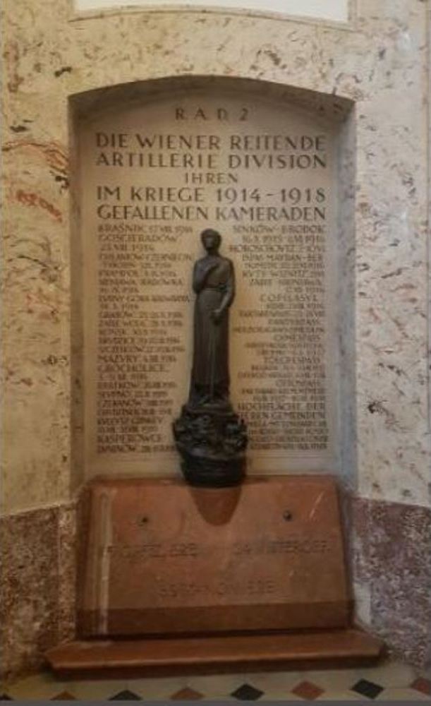 Memorial Wiener Reitende Artillerie Division #1