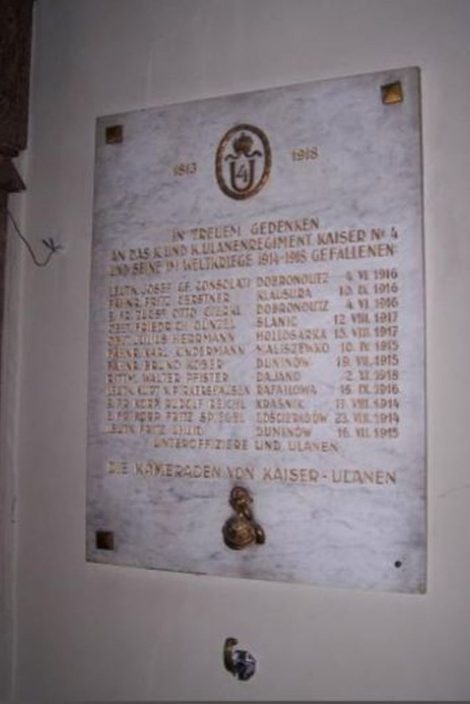 Monument Ulanenregiment Kaiser No. 4 #1