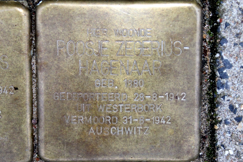Stolpersteine Teding van Berkhoutstraat 83 #3