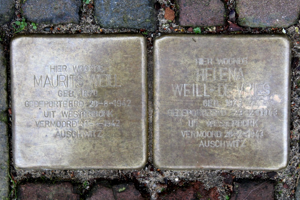 Stolpersteine Eindenhoutstraat 45 #1