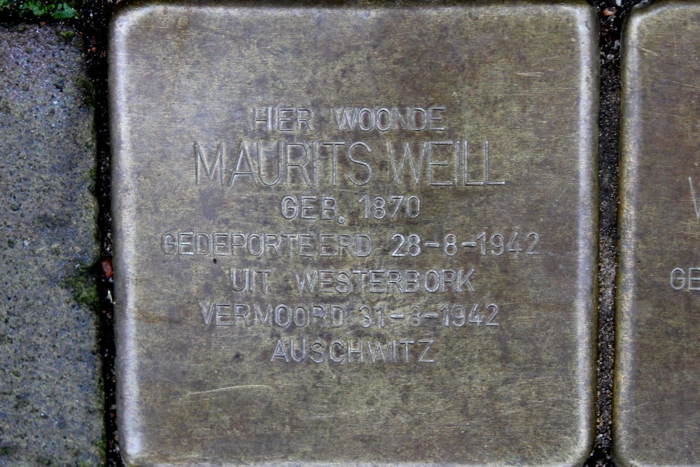 Stolpersteine Eindenhoutstraat 45 #2