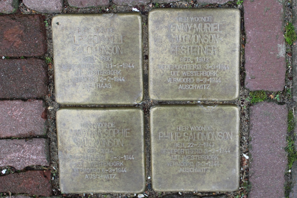 Stolpersteine Eindenhoutstraat 38 #1
