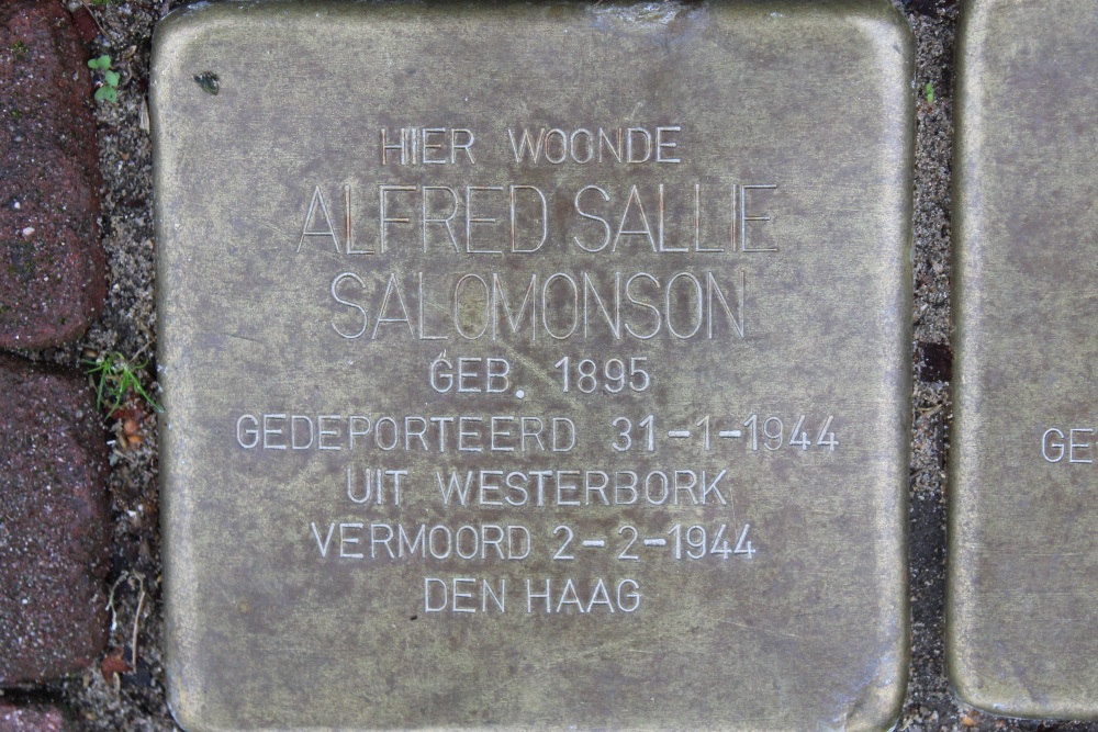 Stolpersteine Eindenhoutstraat 38 #2