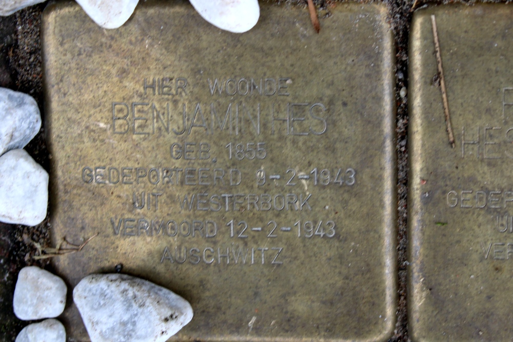 Stolpersteine Bos en Hovenstraat 11 #2
