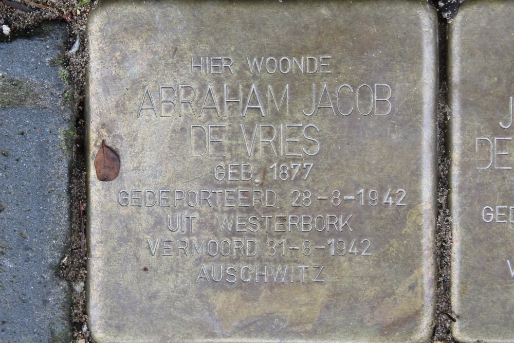 Stumbling Stones Berkenrodestraat 4 #2