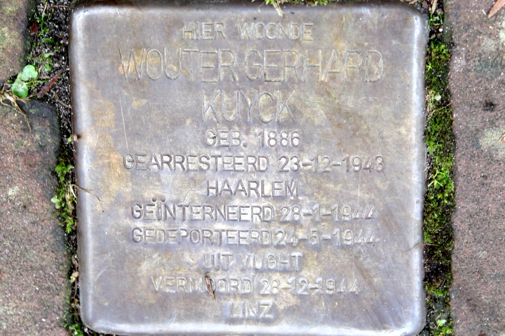 Stumbling Stone Jozef Israëlsweg 9 #1