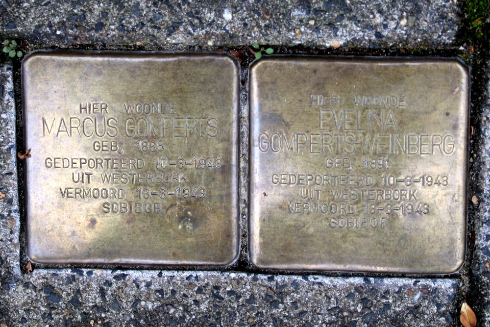 Stumbling Stones Marnixstraat 13 #1