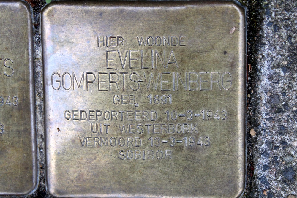 Stumbling Stones Marnixstraat 13 #3