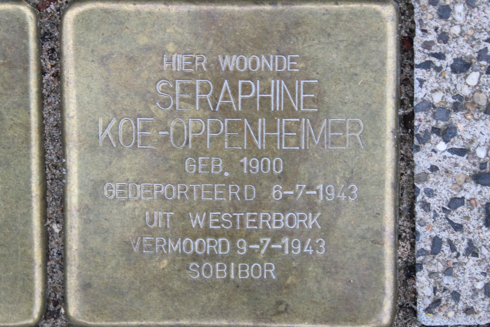 Stolpersteine Iepenstraat 3 #3